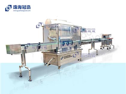 全自動(dòng)灌裝、旋蓋生產(chǎn)線